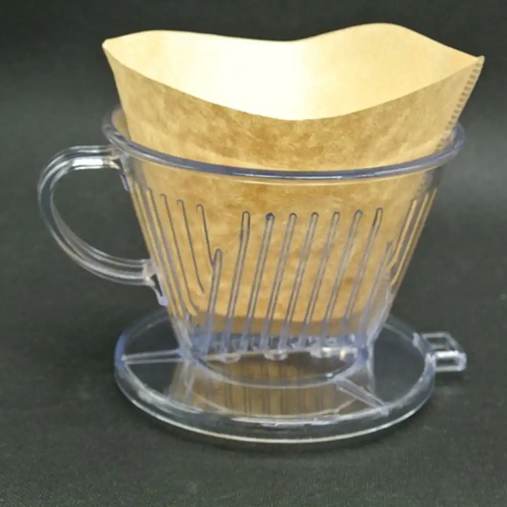 pp resin coffee filter cup coffee drip bowls manually follicular