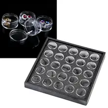 DIY Инструменты для нейл-арта, 50 сеток, стразы, алмазные бусины, чехол для хранения, контейнер, Блестящий Драгоценный Камень, коробка для украшений, Органайзер