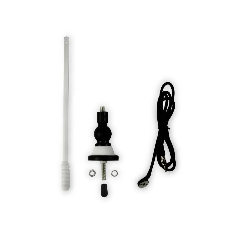 Marine Boat Radio Antenna Car Waterproof Rubber Duck dipolo modulatori FM AM marini flessibili per ATV UTV RV Car Yacht Tractor - immagine 2