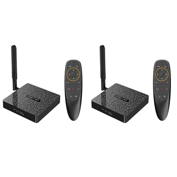 

icsee Smart HD Network Box S922X Android 9.0 Network Player TV Set Top Box 4 + 64G (with Voice Remote Control)