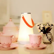 Портативный беспроводной светодиодный ночник для дома Настольная лампа USB Перезаряжаемый сенсорный выключатель Открытый Кемпинг аварийный свет