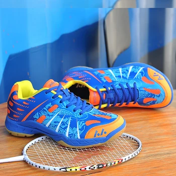 

Professional Badminton Shoes Men Women Cushion Sports Shoes Breathable Non-slip Indoor Sport Sneakers Tenis Training Trainer L09
