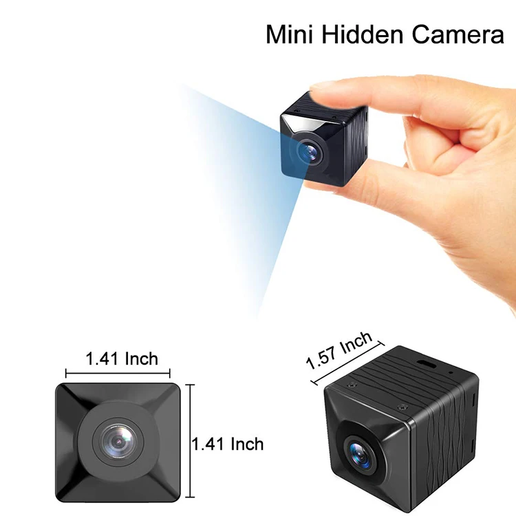 360 дизайн CCTV Мини WiFi Беспроводная IP камера наблюдения градусов дистанционная запись наружная батарея детектор движения видео