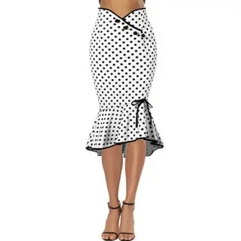 

Womens High Waisted Plain Jersey Summer Bodycon Tube Stretch Skirt