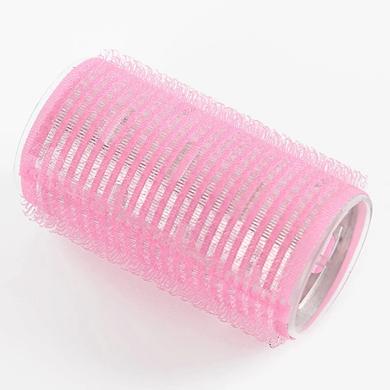 6pcs Self Grip Hair Rollers Cling Any Size Home Salon DIY Hair Styling Tools Hairdressing Hair Curlers Roller