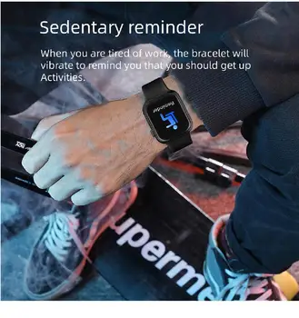 

P20 Smartwatch Smart Bracelet Full-Screen 1.3 Inch HD Color Screen Sports Heart Rate Blood Oxygen Monitor Waterproof Smart Watch