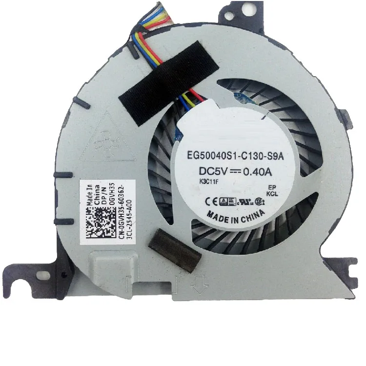 Ноутбук Процессор вентилятор для DELL Latitude E7240 EG50040S1-C130-S9A 0GVH35 KSB0605HC-CL1N 0R65J0 0CKD2W 0JTJY5 09D5M4 0G12KH A12AN4