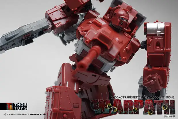 BadCube трансформация OTS-04 Wardog воин Warpath G1 фигурка