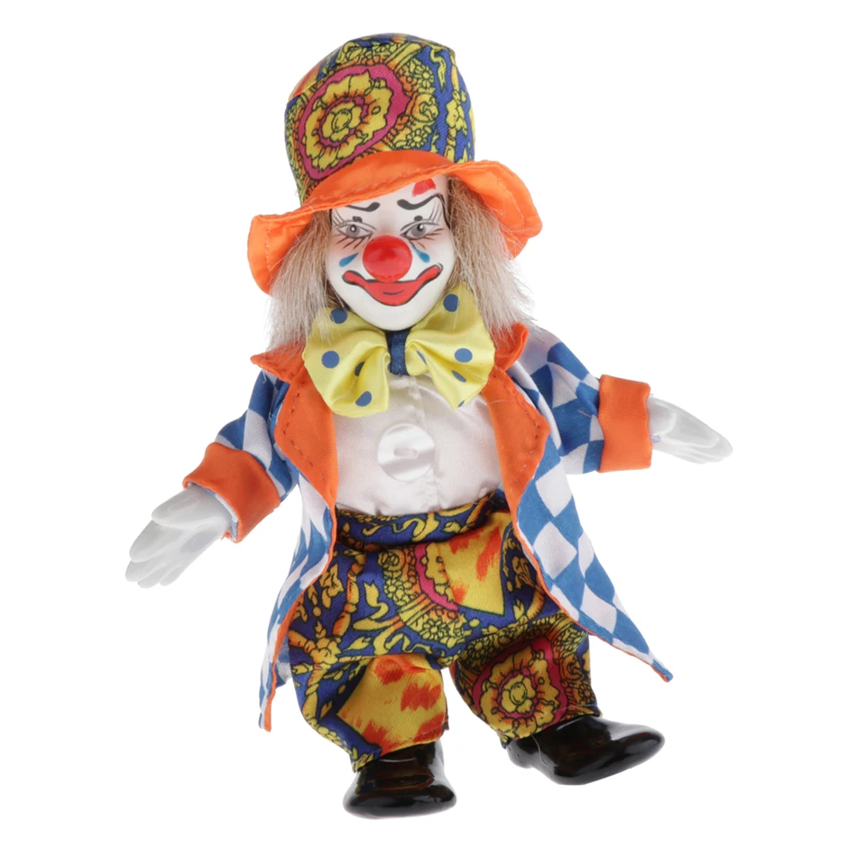 porcelain jester doll