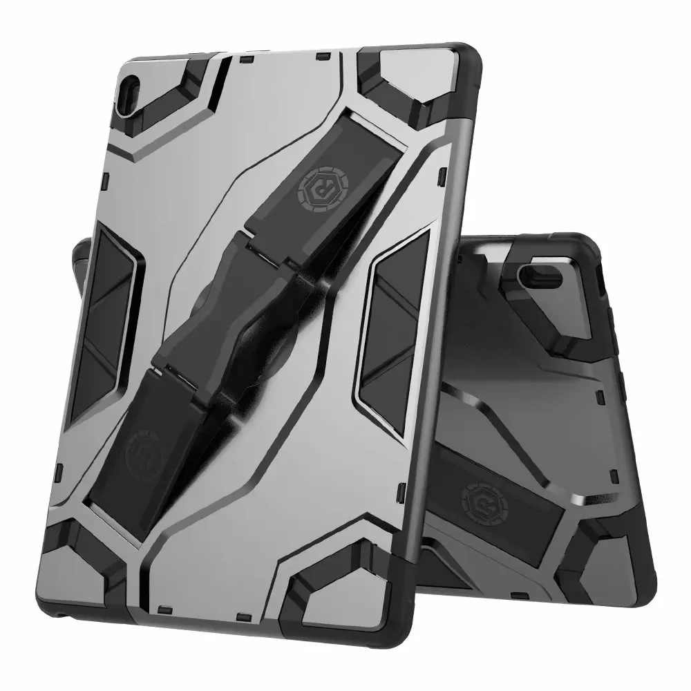 

For Lenovo Tab E10 Case 10.1 inch TB-X104F TB X104F Case Shockproof Armor TPU+PC Portable Hand Strap Stand Tablet Cover