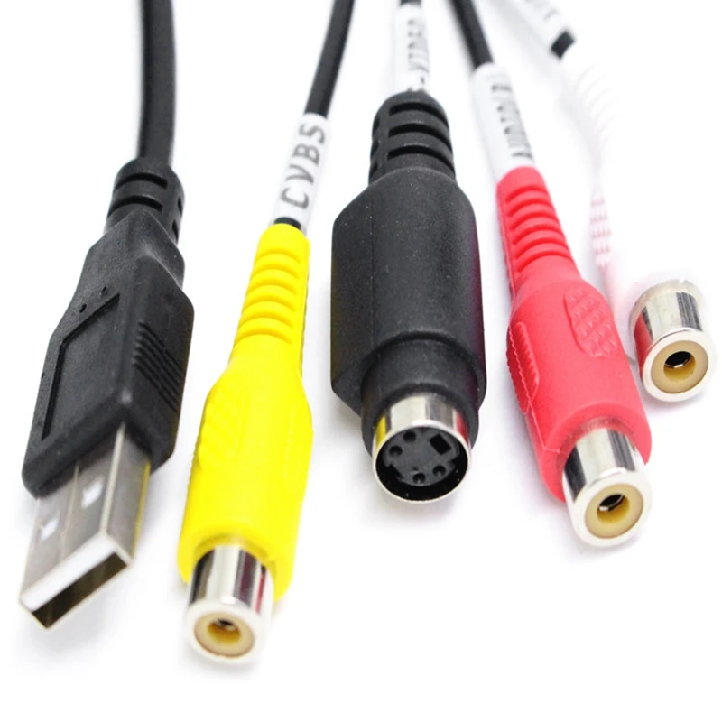 USB Video Audio Capture Grabber Recorder Adapter Card DC60 for Vista64 Win7 8 10 Mac OS 3