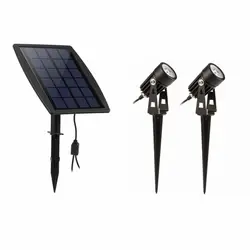 Водонепроницаемый IP65 уличный садовый светодиодный светильник на солнечной батарее, супер яркость, садовый светильник, ландшафтный