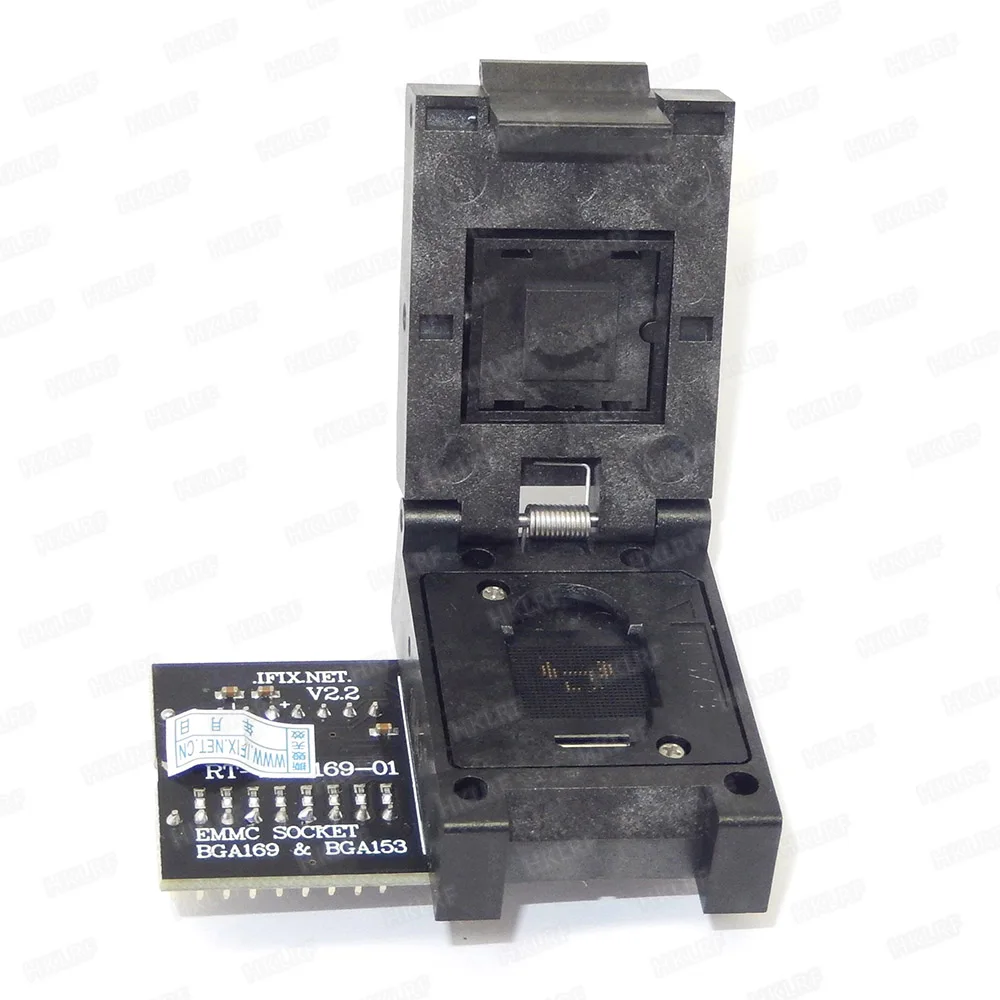 RT-BGA169-01 BGA169/BGA153 EMMC адаптер V2.2 с 3 шт. BGA ограничительная коробка для RT809H программист
