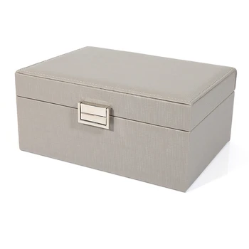 

Europe Style Jewelry Box Large Capacity Jewelry Organizer Multi-Layer Makeup Case Multi-Functional Necklace Rings Jewelry Boxe