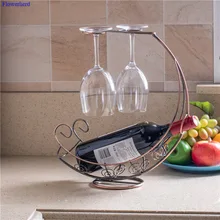 Креативная Ретро Винная стойка модель пиратского корабля Винная стойка Европейская винная стеклянная стойка Винная стойка украшение вверх дном стеклянная стойка