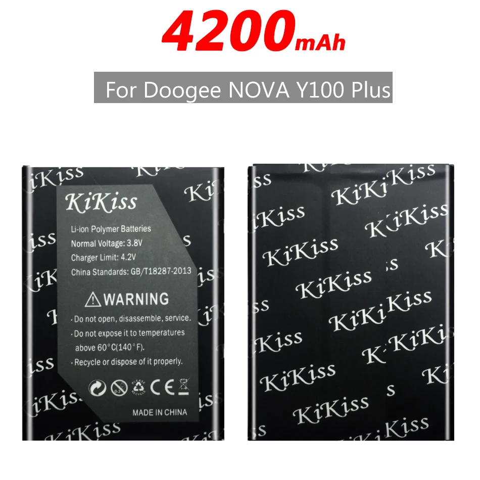 4200 мАч Для Doogee NOVA Y100 Plus мобильный телефон аккумулятор + номер