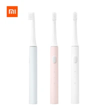 Xiaomi mijia T100 звуковая электрическая зубная щетка для взрослых Водонепроницаемая ультра звуковая автоматическая зубная щетка с зарядкой от USB