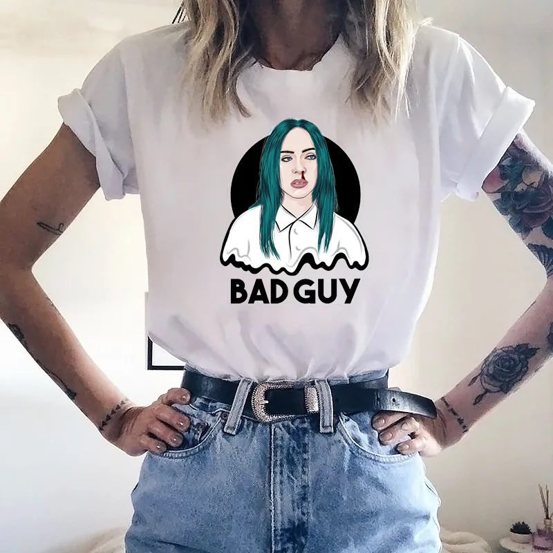 Dámské tričko s oblíbeným motivem BILLIE EILISH