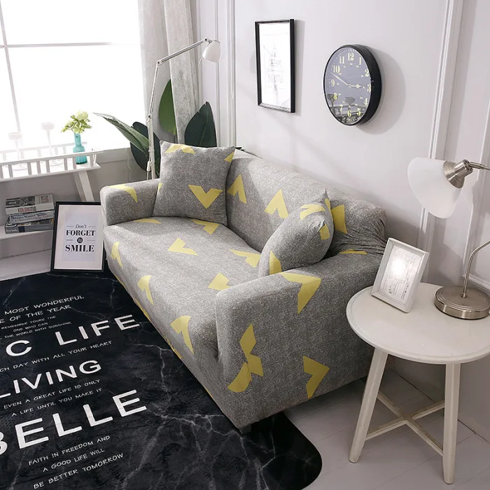 Patterned Stretch Exquisite Sofa Chair Cover Elastic with Armrests for Seats Home DC156