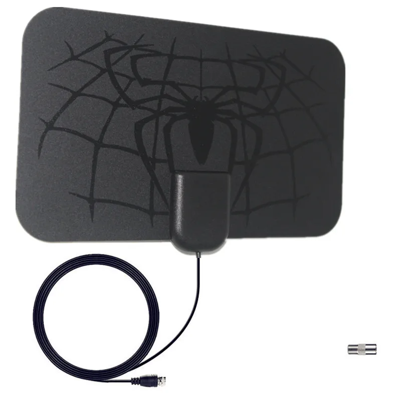 Чистая внутренняя 200 милей цифровая HD Антенна ТВ для xiaomi HDTV антенна 4K DVB-T2 Freeview isdb-tb местные каналы спутниковая тарелка