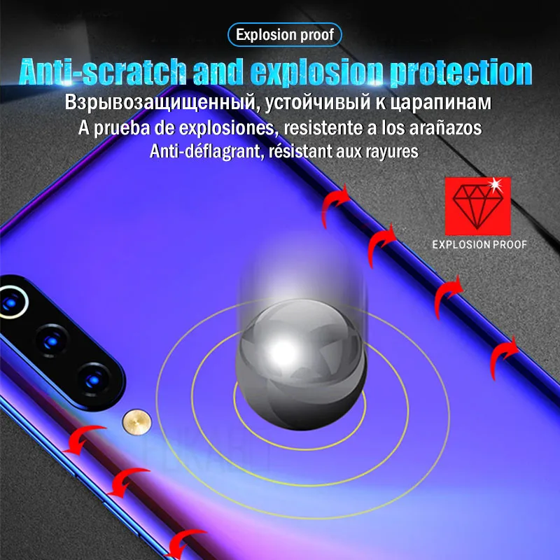 10D Передняя и задняя Гидрогелевая пленка для Xiaomi Redmi mi 9 9T 9 SE mi 8 Lite A2 A1 Защита экрана для Xiaomi mi 9 9T Pro не стекло
