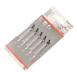 5pcs/lot T101AO HCS T-Shank Jigsaw Blades Curve Cutting Tool For Wood Plastic Saw