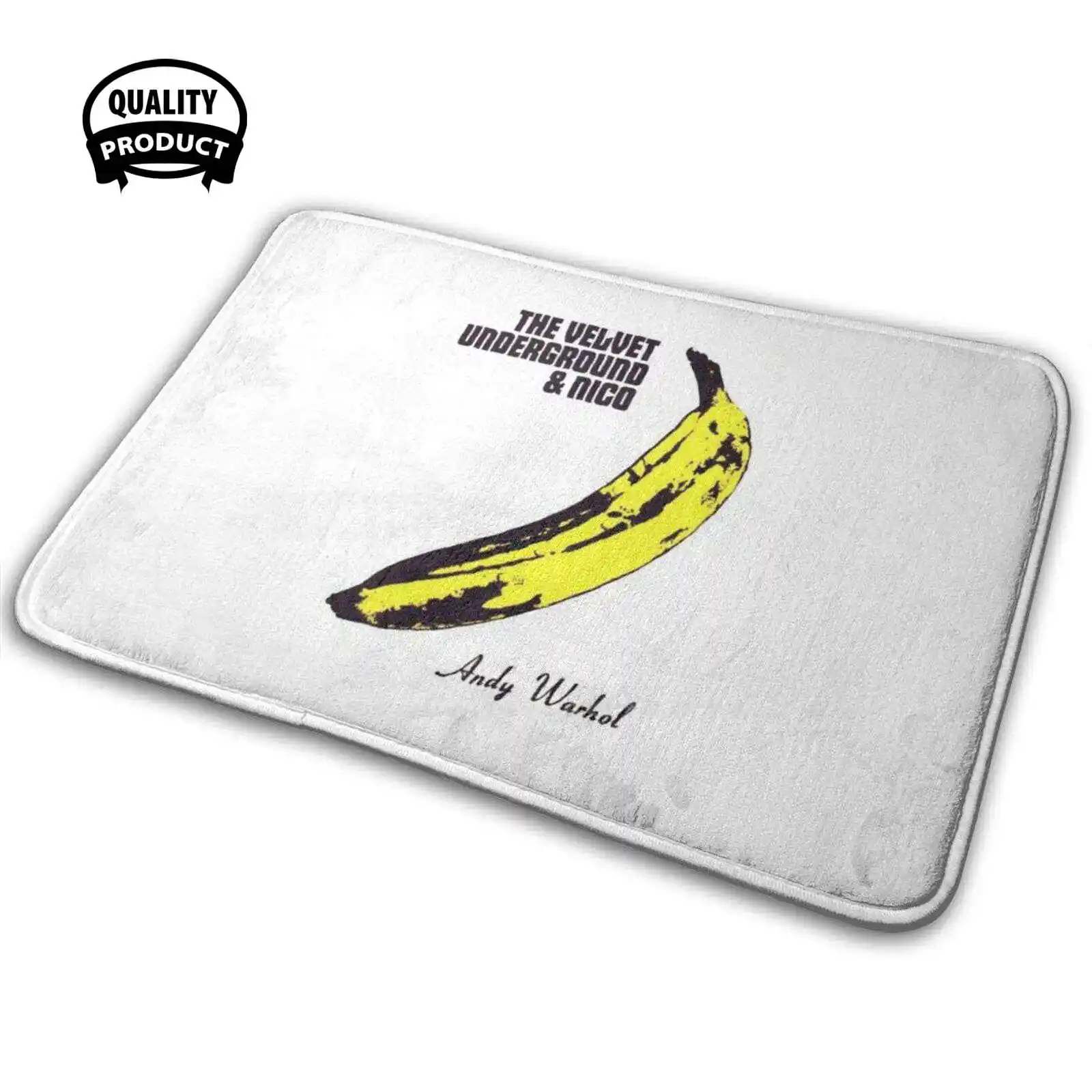 'S Velvet Underground Famous Banana Design Soft House Family Tappetino Antiscivolo Tappeto Tappeto Nico Banana The Velvet Underground Pop