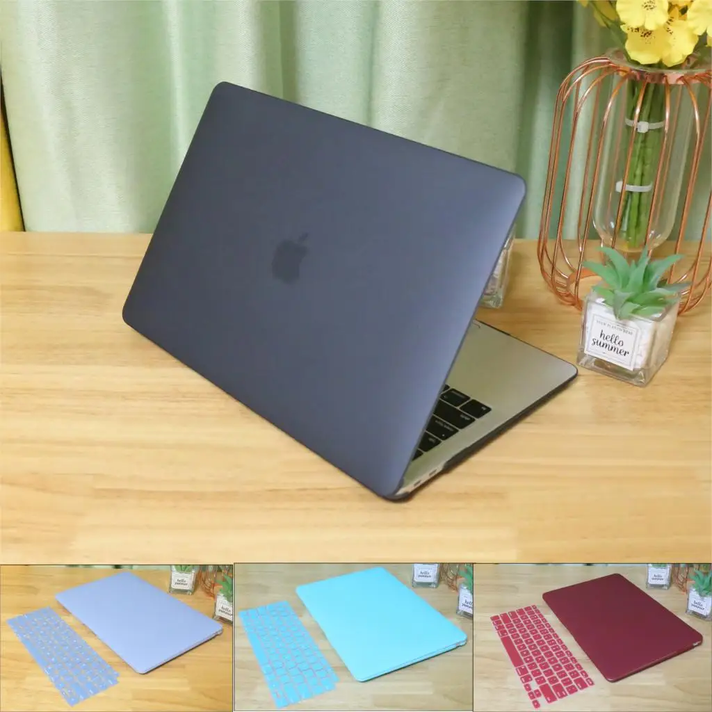 Матовый чехол для ноутбука MacBook Pro 16 A2141 2019 Капа Air 13 15 Retina 12 11 дюймов Сенсорная