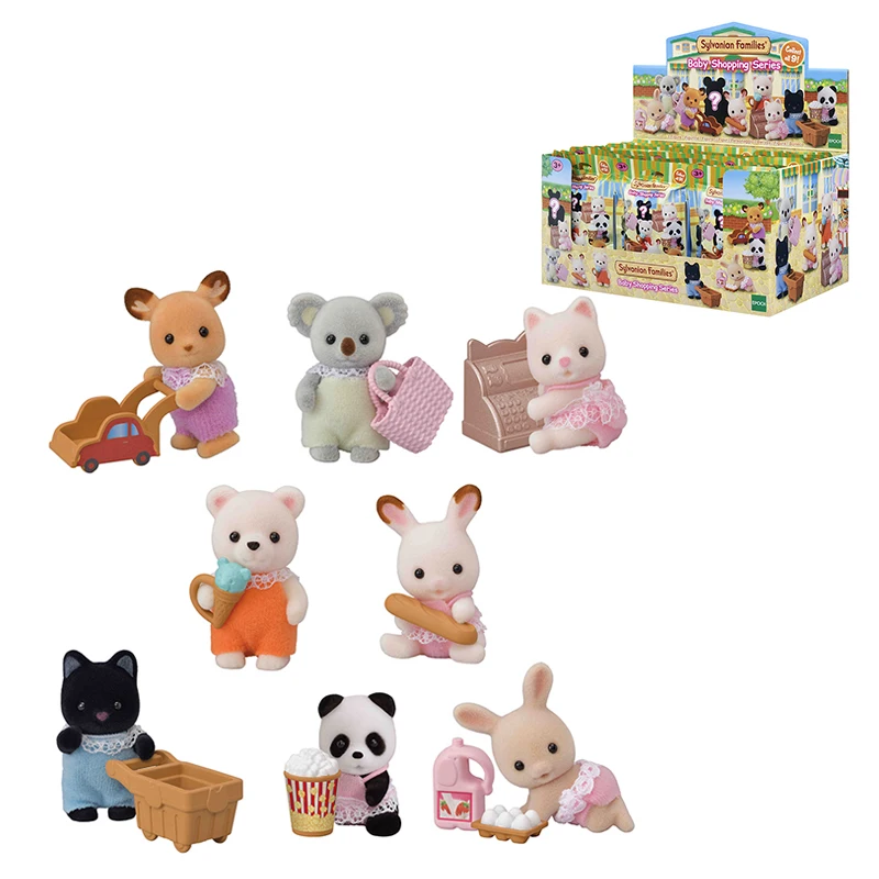 Sylvanian Families кукольный домик детская серия для покупок глухая сумка с аксессуарами 1 шт. мини игрушка фигурка 5381