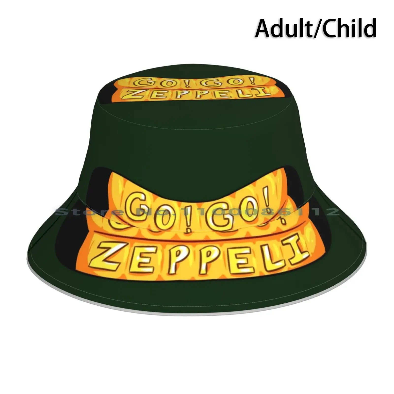 Sombrero de cubo Gyro Zeppeli Teeth, gorra para el sol, bola de acero
