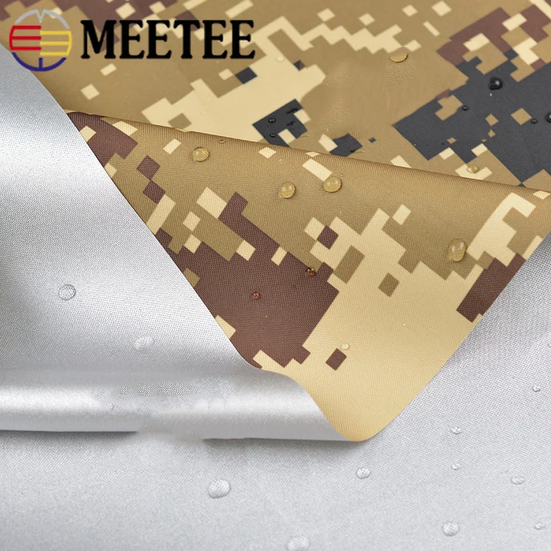 Камуфляжный водонепроницаемый тканевый Зонт Meetee 100*150 см 210D ткань Оксфорд сделай