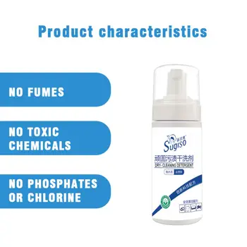 

Wash-free Spray Multi-purpose Detergent Down Jacket Waterless Clothing Cleansing Foam Liquid Household Duvet Dry Cleaning Agent