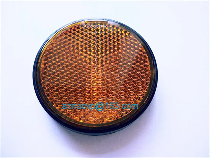 trailer reflector round amber 1_副本