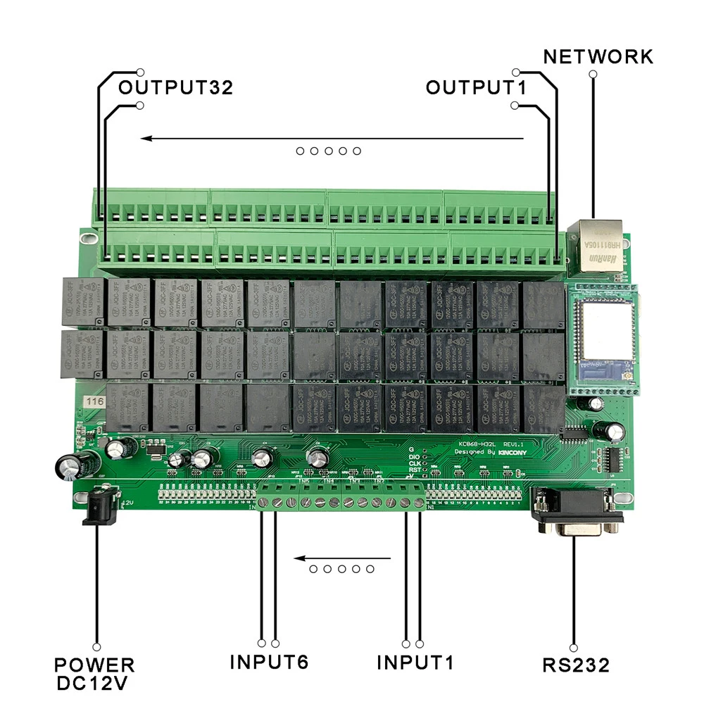32-Gang-Network-WiFi-TCP-IP-Relay-Control-Diy-Switch-Module-PCB-Board-Smart-Home-Automation (3)