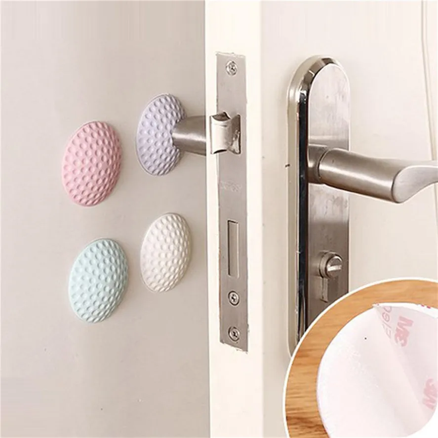 New Furniture Crash Pad 2 pcs Door Doorknob Back Wall Protector Savor Shockproof Accessories | Мебель