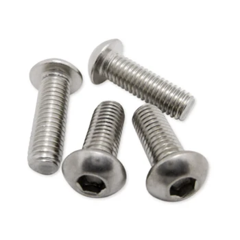 

New M6 x 14mm Stainless Steel Button Head Socket Cap Screw 20 Pcs