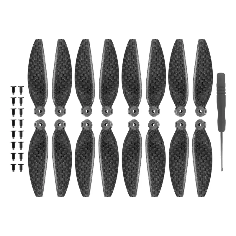 16 pcs Углеродное волокно 4726 Пропеллер для DJI Mavic мини лезвия CW CCW 4726F лезвия реквизит для mavic Мини Аксессуары Радиоуправляемый Дрон Квадрокоптер - Цвет: 16 pcs