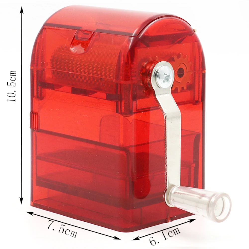 

1pcs Plastic Hand Shake Grinder 4 Color Chooes Tobacco Spice Crusher Tobacco Smoking Grinders Herb Smoke Accessories amoladora