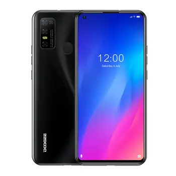 Перейти на Алиэкспресс и купить Doogee N30 смартфон Full Netcom 6,55 дюймHD + экран 16MP Quad задние камеры MT6762V 4 Гб 128 ГБ 4180 мАч Android 10 мобильный телефон
