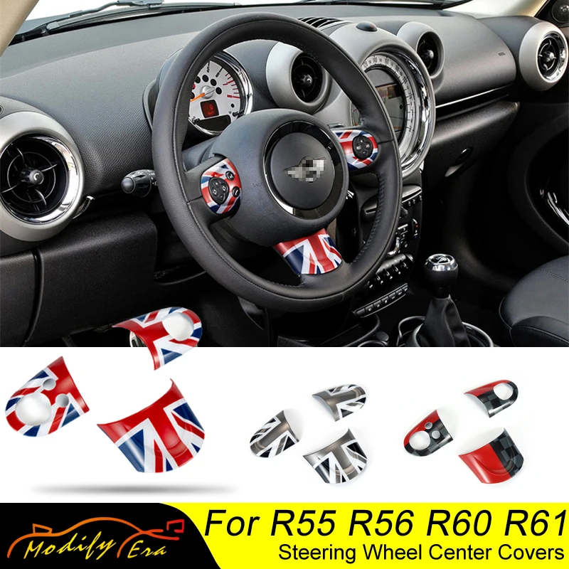 Крышка рулевого колеса для Mini Cooper аксессуары украшения интерьера наклейки R55 R56 R57