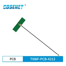 

2.4GHz 5.8GHz 2dBi PCB Built In Antenna IPEX Interface CDSENET TXWF-PCB-4212 Omnidirectional Small Size Antennas Self-adhesive