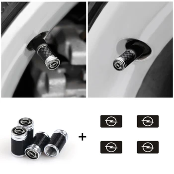 

8PCS Car-styling 3D Epoxy OPC Badge Sticker for OPEL Mokka Corsa Meriva Zafira Astra J H G Carbon Fiber Wheel Tire Valve Caps