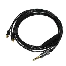 Replacement A2DC Cable Extension Cord for Audio Technica ATH CKS1100 E50 E70 LS200 LS300 LS400 CKR90 CKR100 LS50 LS70 Headphones