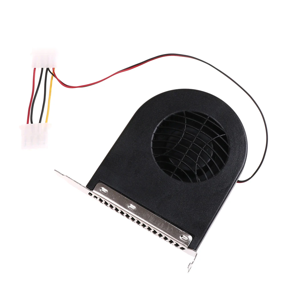 4 Pins System Blower CPU Case PCI Slot Fan Cooler for PC PCI Slot Blower CPU Case DC Cooling Fan 4 Pin for MAC/PC High Quality