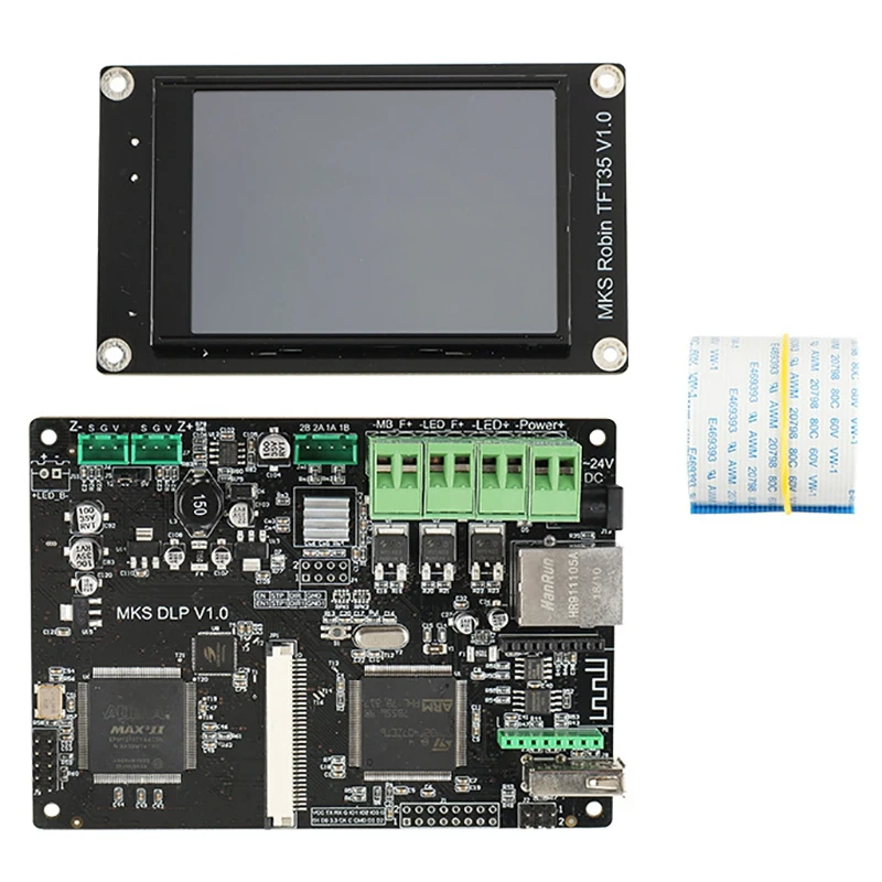 

Light Curing 3D Printer Main Control Board + TFT35 Full Color Contact Screen MKS DLP Software and Hardware Open Source