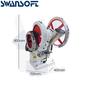 

Hot selling Tablet Press Machine TDP5 type Pressure Punching Harder Sugar Milk Maker Single Pill Punch Tablet Making Machine