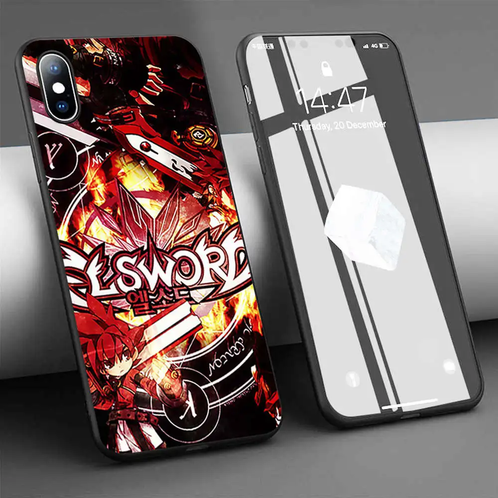 Coque Elsword Rune Slayer Soft Silicone Phone Case for iPhone 11 Pro Max X 5S 6 6S XR XS 7 8 Plus Cover | Мобильные телефоны и