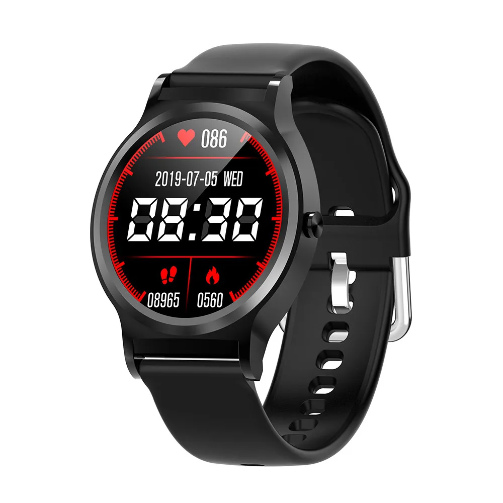 

New smart watch CF98 heart rate monitoring motion tracking full touch circular screen sports bracelet for Android IOS