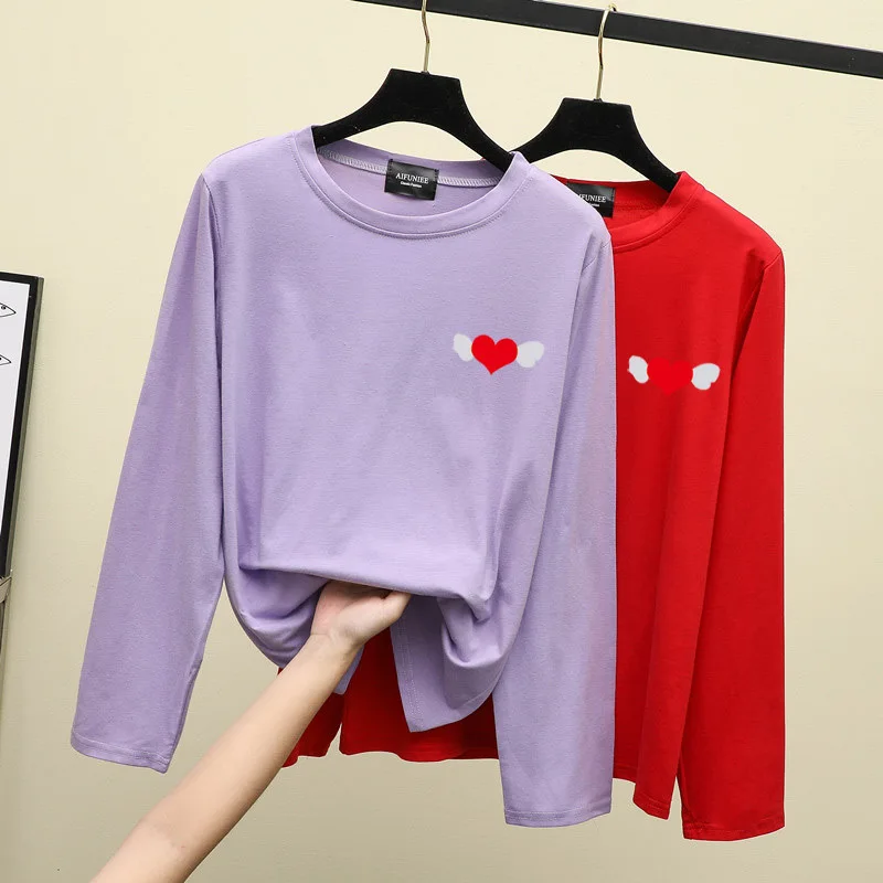 2 Новые футболки женские корейские Harajuku футболки женские s с длинным рукавом Свободные желтые белые футболки смешной образец мультяшного принта - Цвет: 2