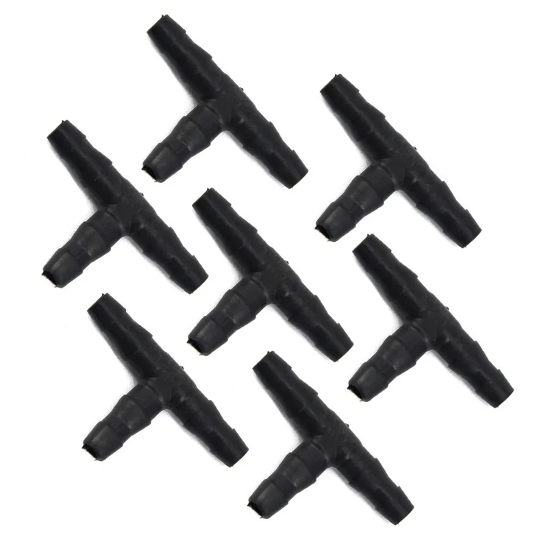50 шт./компл. пластиковая подставка соединение высокого давления Соединительный разъем капельный полив Системы практические прочный For4/7 мм